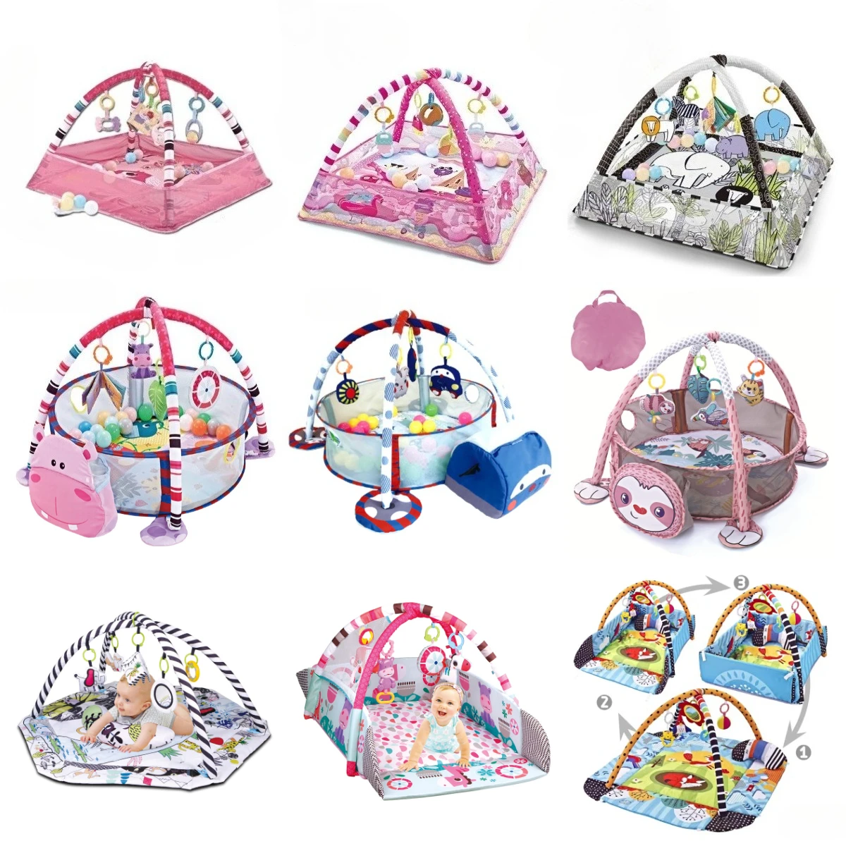 Kids Education Music - Educational Fitness Frame For Children Play