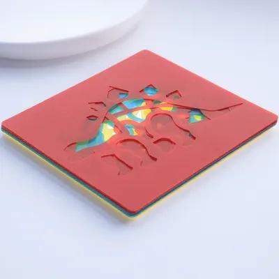 Kids Education Template - 12Pcs Plastic Drawing Stencils for Kids