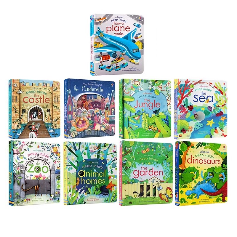 Peep Inside Usborne Book Engli - đánh giá và giá Kids Education Age