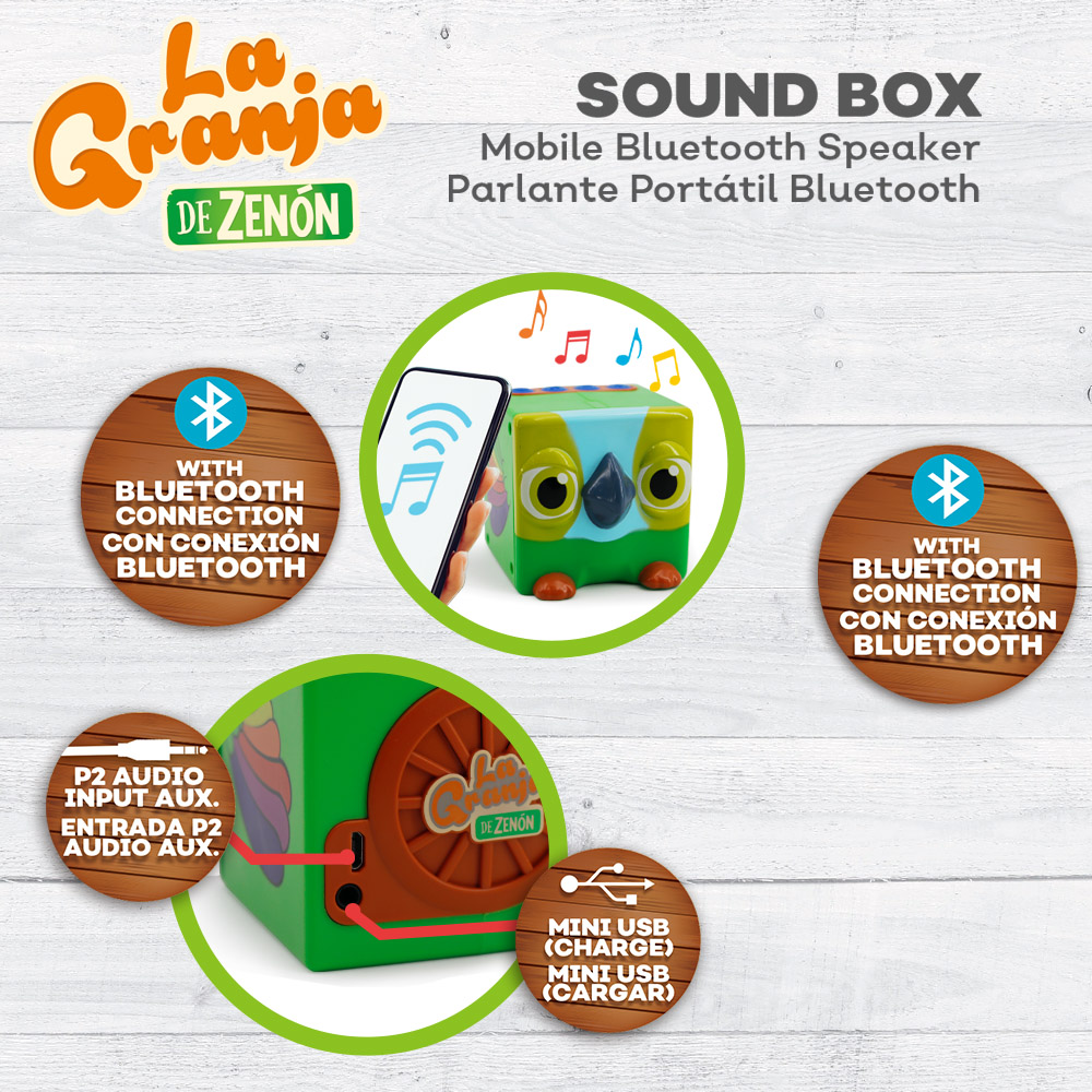La Granja De Zenon Động Vật Lo - đánh giá và giá Kids Education Phone
