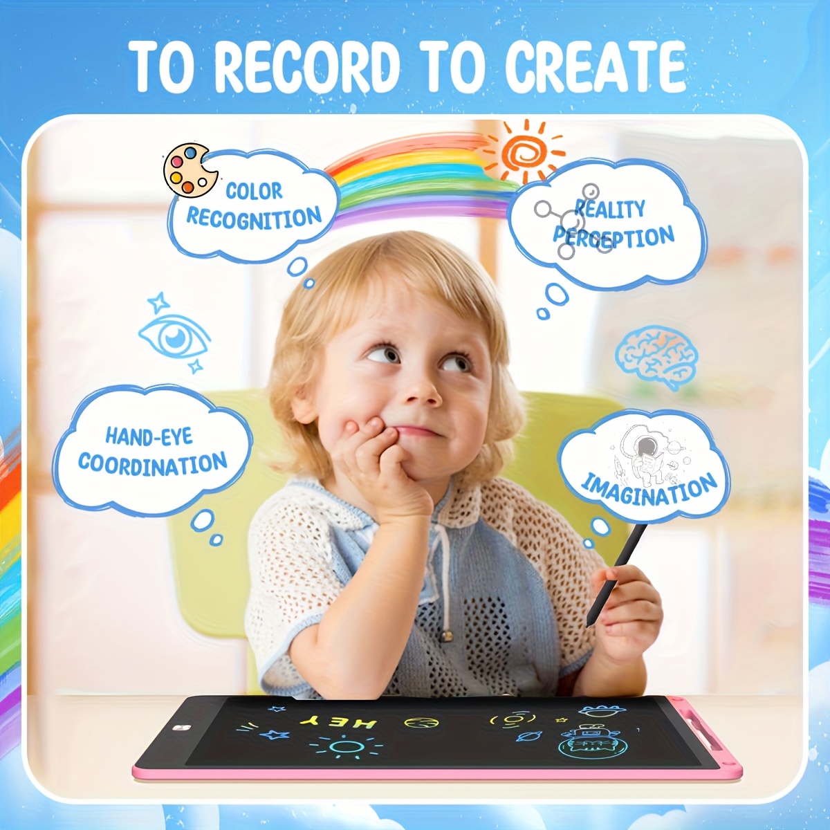 30pcs of 8.5 Inch LCD Drawing  - đánh giá và giá Kids Education Drawing