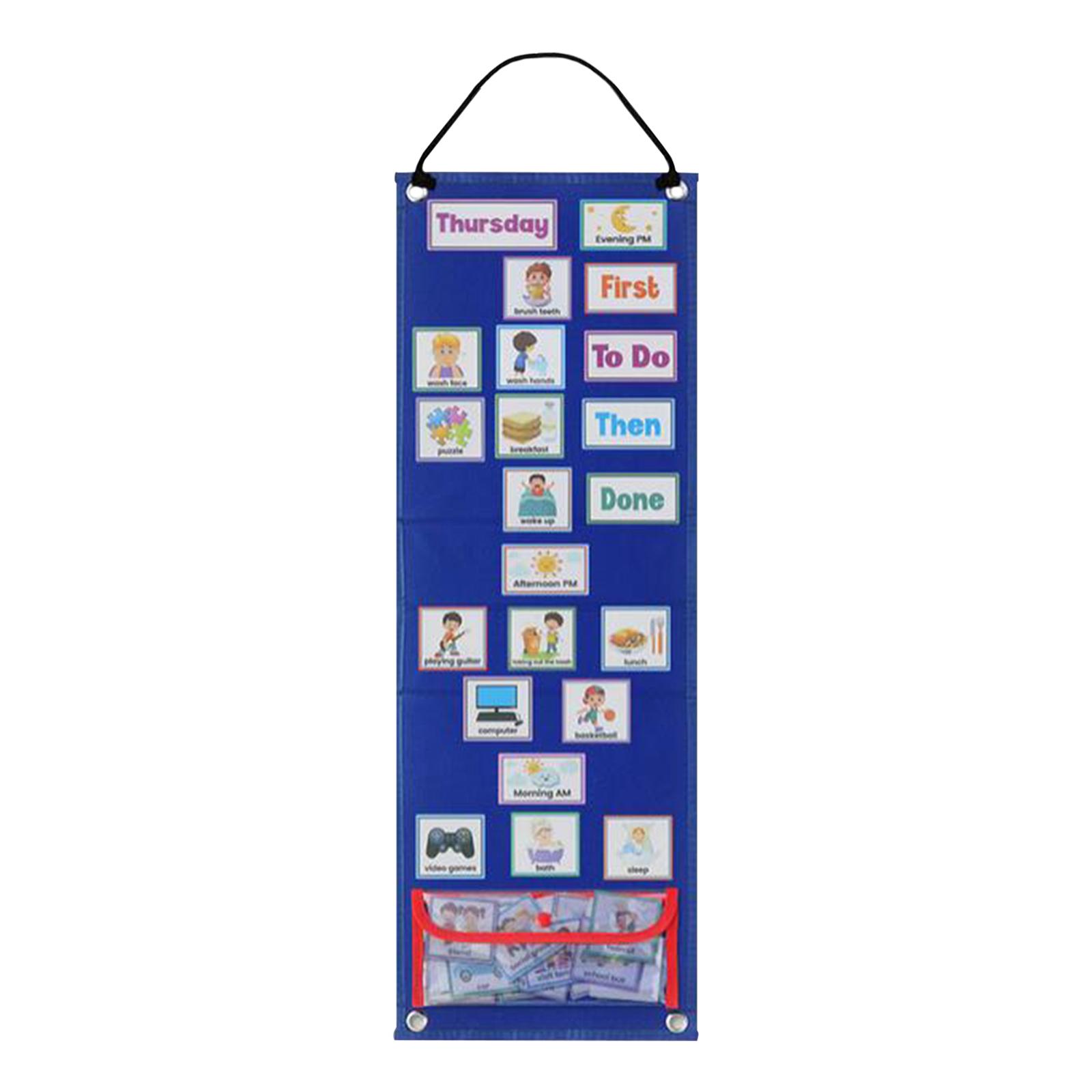 Kids Visual Schedule Daily Rou - đánh giá và giá Kids Education Planner