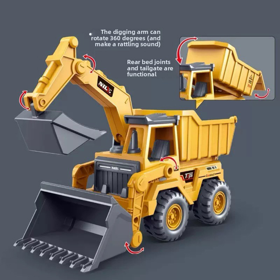 1pcs Excavator Truck Model Toy - đánh giá và giá Kids Educational Game