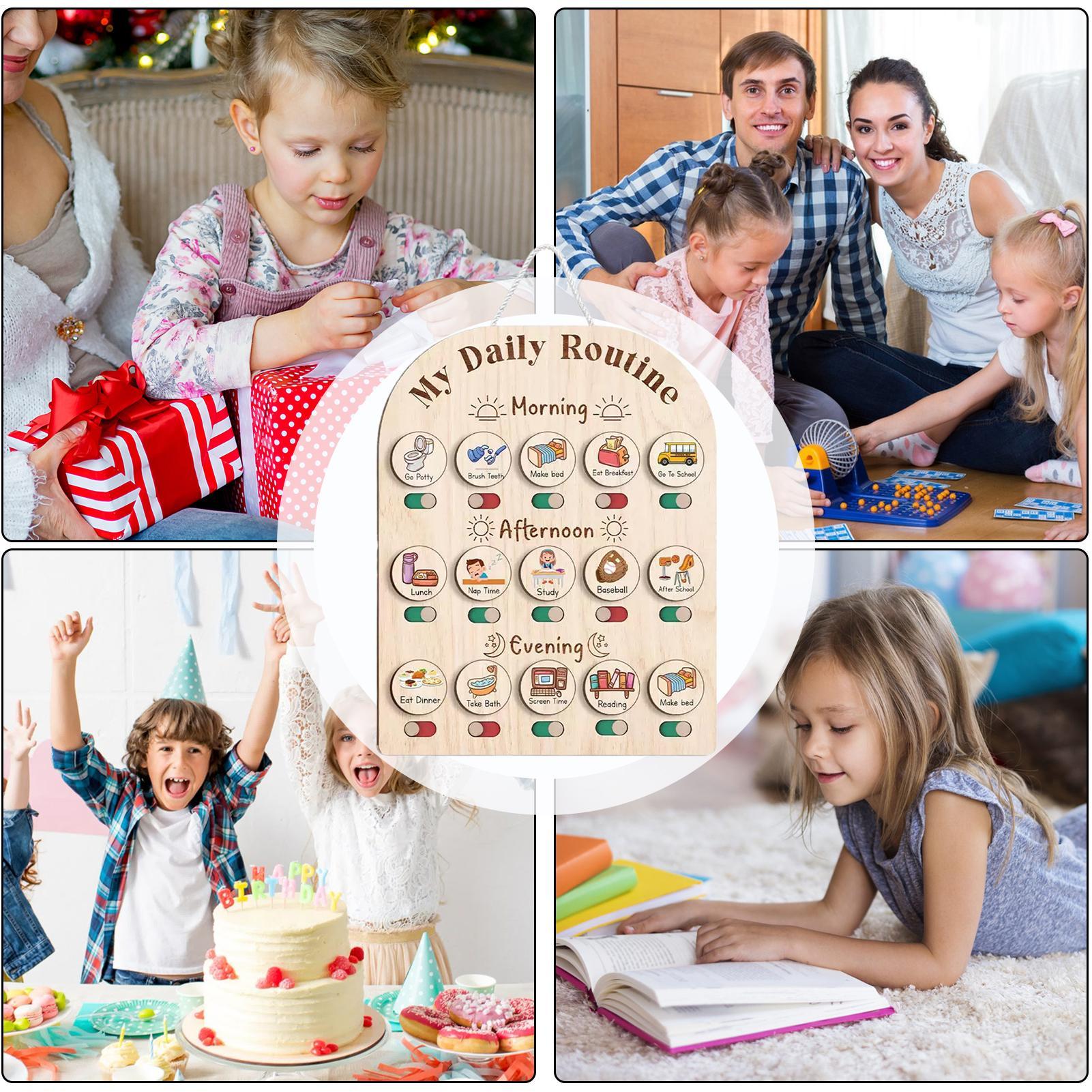 Daily Schedule for Kids Mornin - đánh giá và giá Kids Education Planner