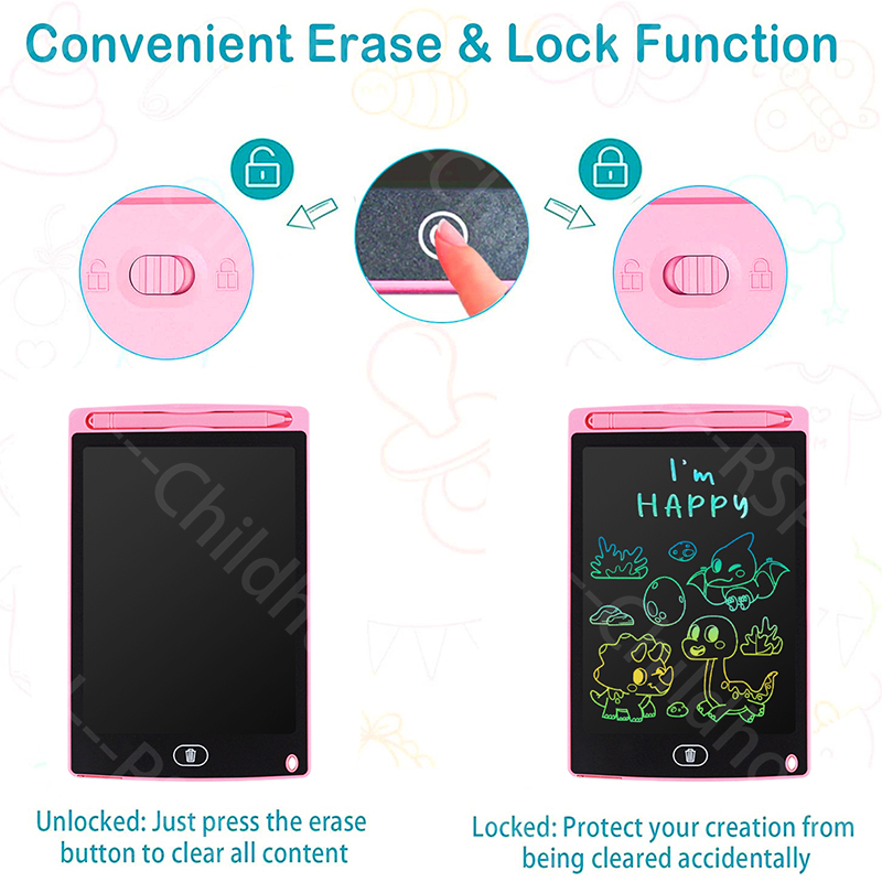 LCD Writing Tablet for Kids, 8 - đánh giá và giá Kids Education Drawing