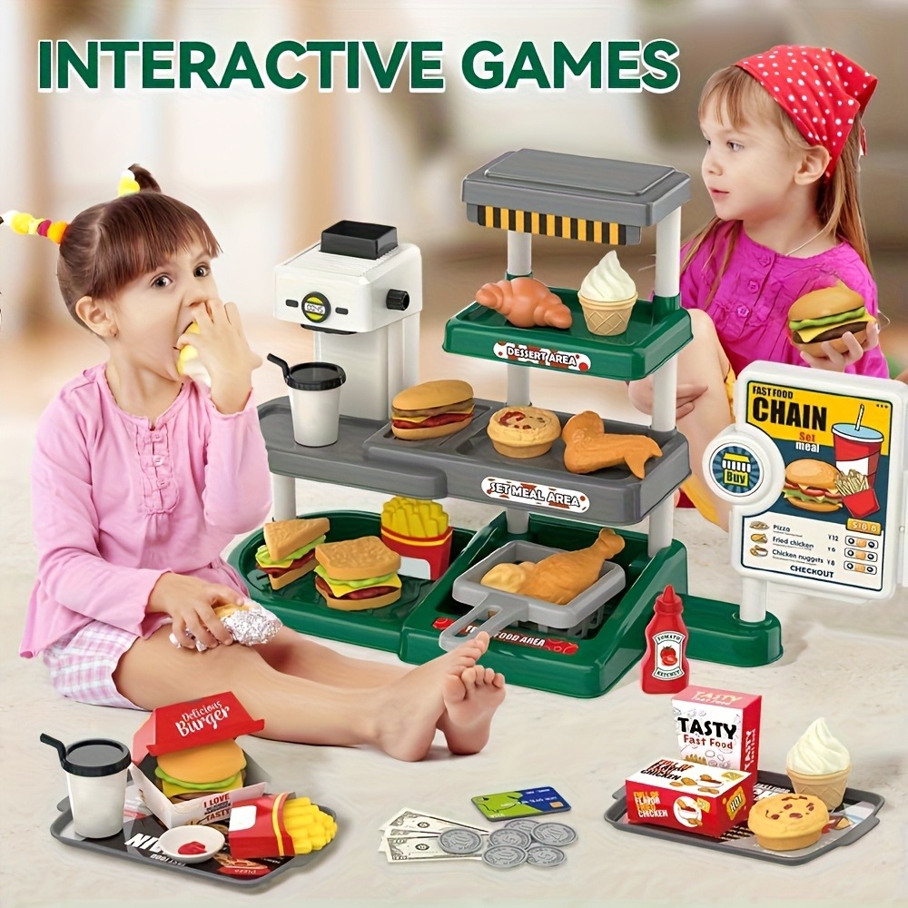 Pretend Play Fast Food Store T - đánh giá và giá Kids Education Store