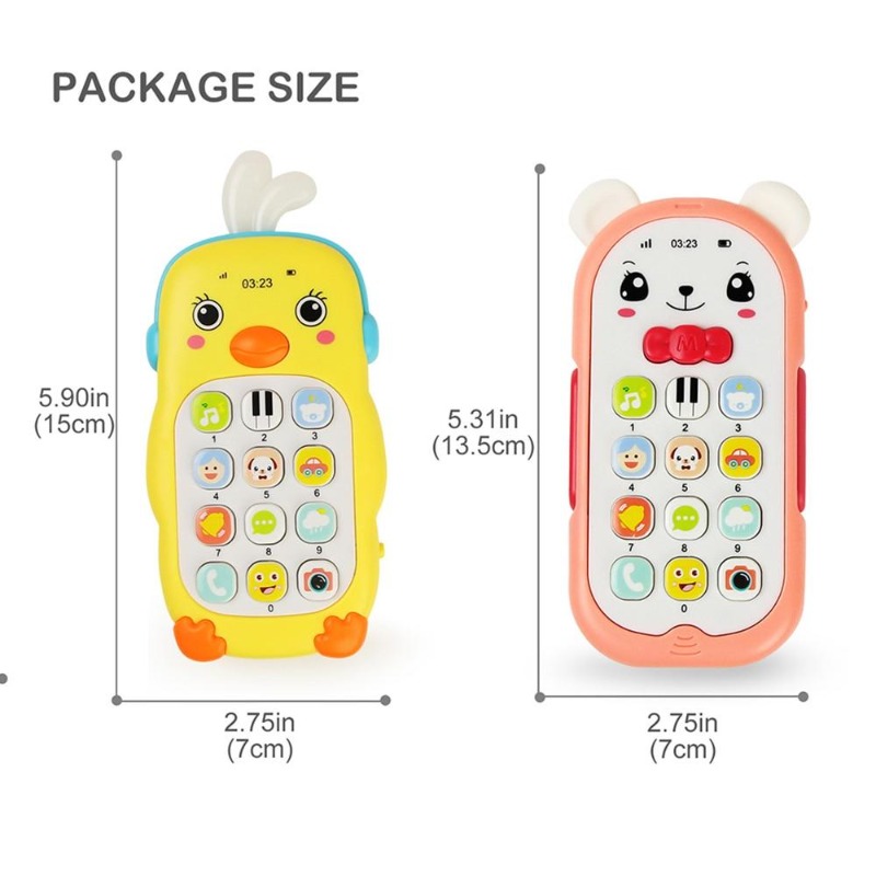 Baby Phone Toy Telephone Music - đánh giá và giá Kids Education Phone