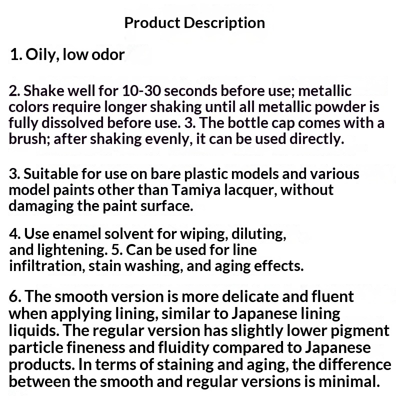 Tamiya Panel Line 87131 87132  - đánh giá và giá Tamiya Model Paint Set