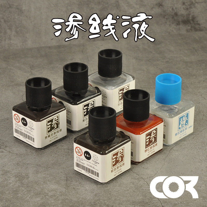 Tamiya Panel Line 87131 87132  - đánh giá và giá Tamiya Model Paint Set