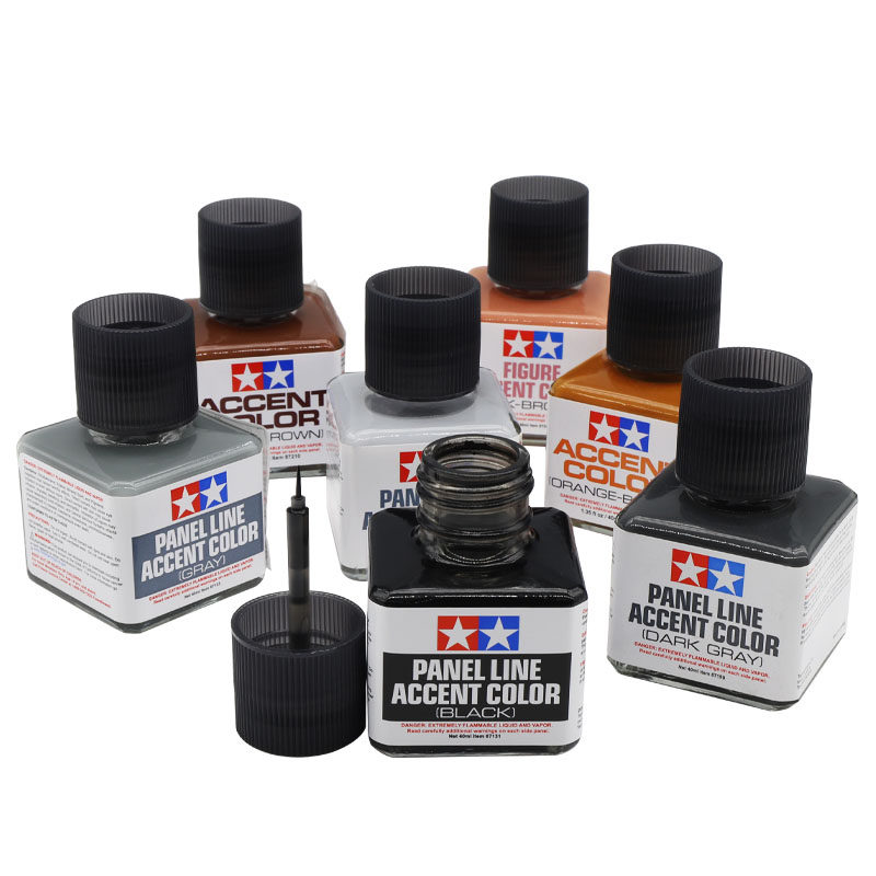TAMIYA Panel Line Accent Color - đánh giá và giá Tamiya Model Paint Set