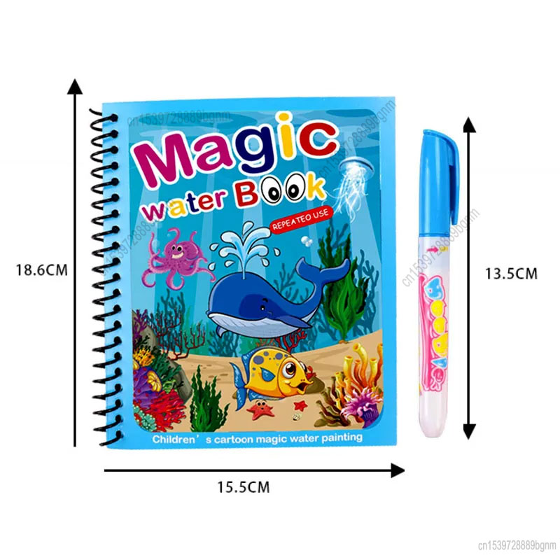 Hoạt Hình Nước Ma Thuật Tranh  - đánh giá và giá Kids Education Drawing