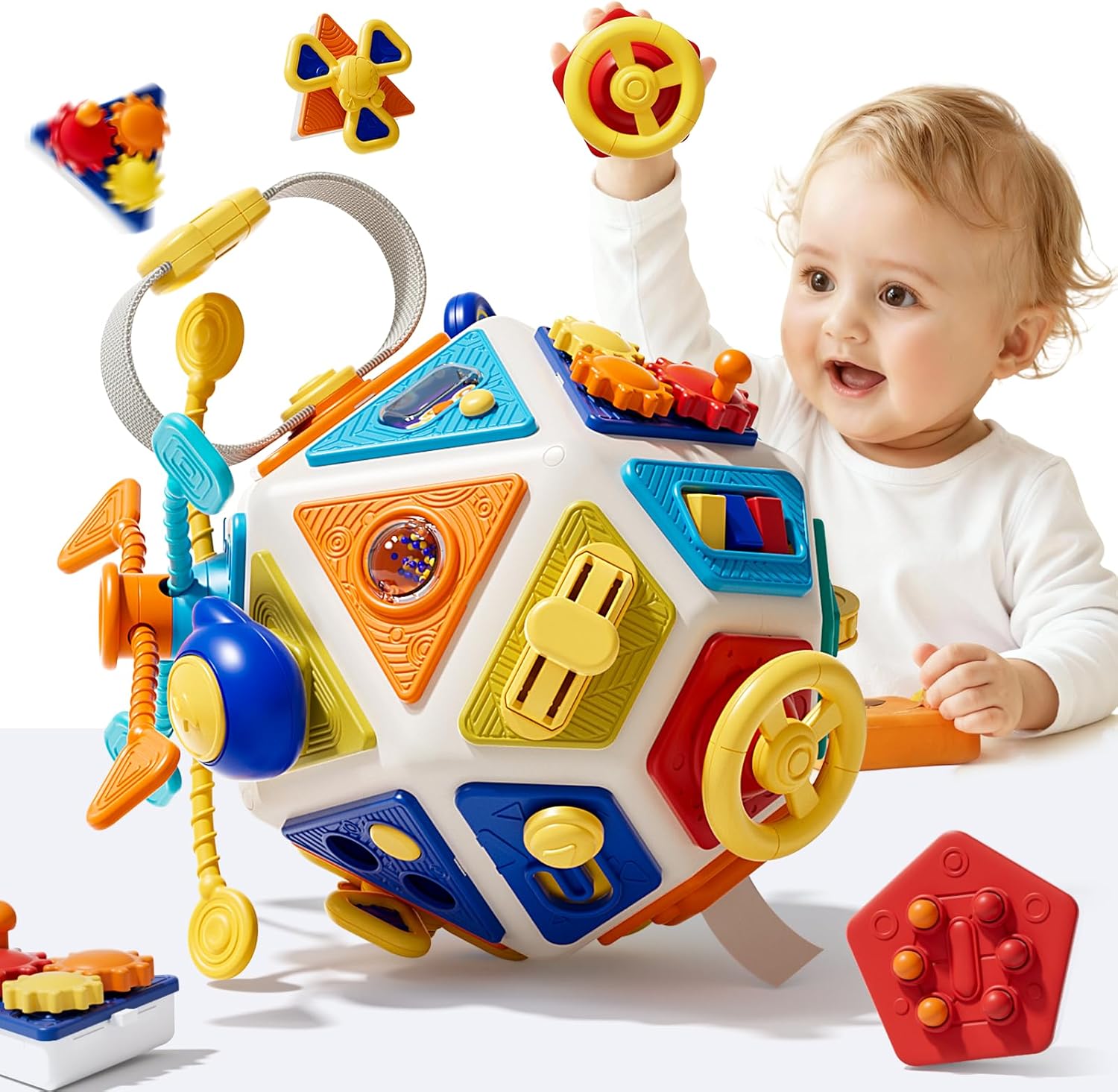 Baby Busy Board Activity Cube  - đánh giá và giá Kids Education Board