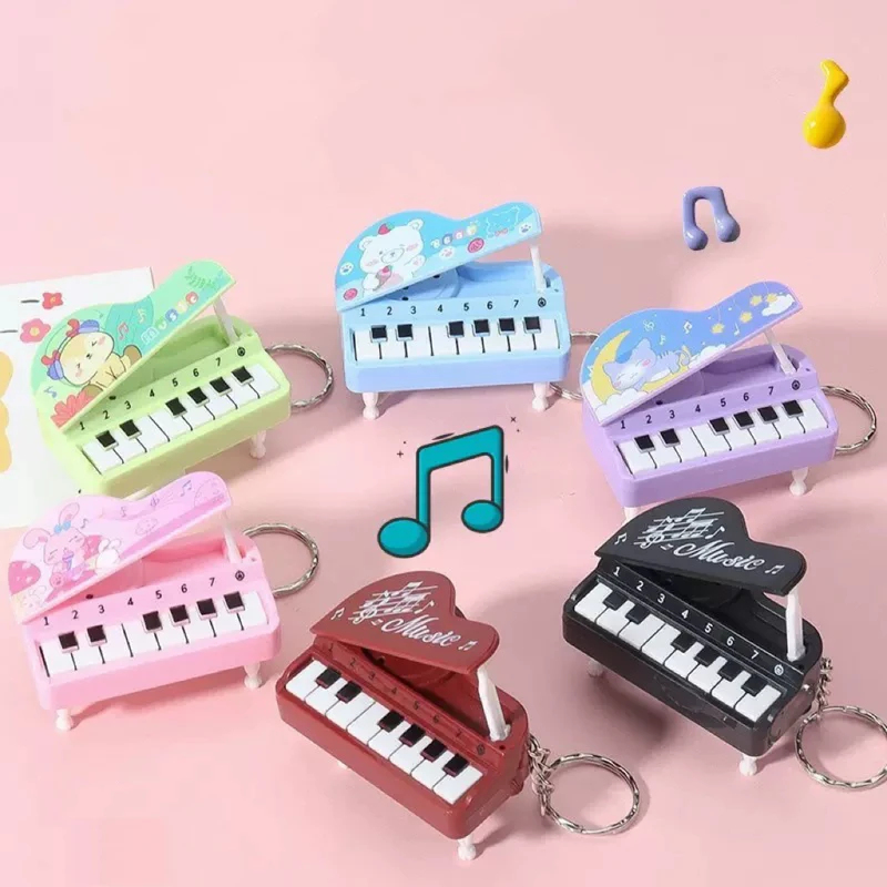 Cute Mini Desktop Piano Keycha - đánh giá và giá Kids Education Music