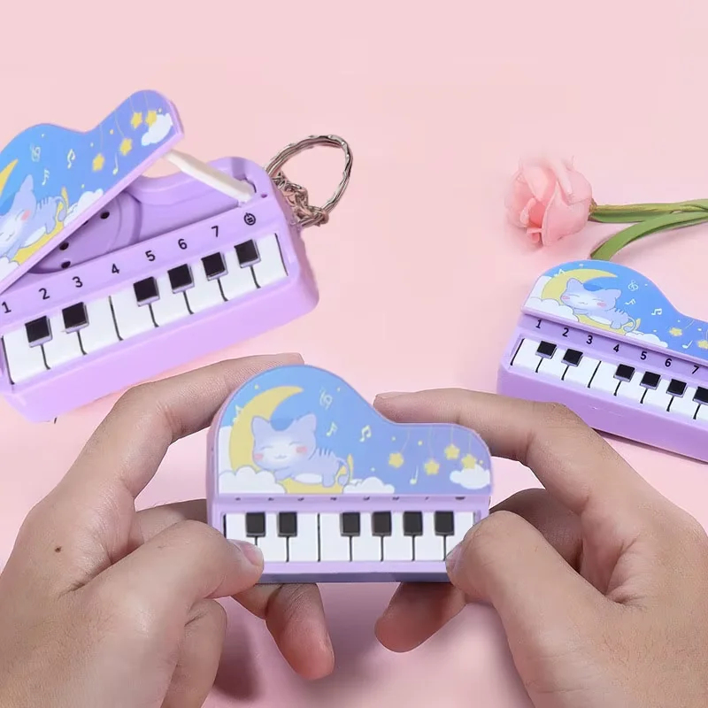 Cute Mini Desktop Piano Keycha - đánh giá và giá Kids Education Music