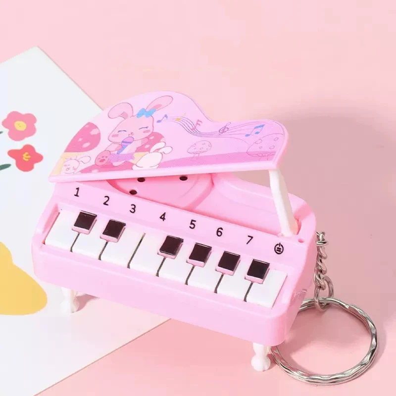 Cute Mini Desktop Piano Keycha - đánh giá và giá Kids Education Music