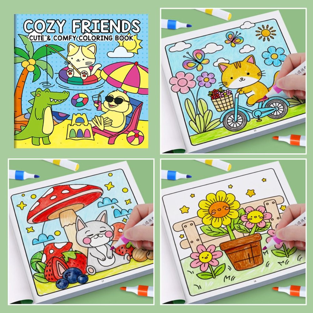 Creative DIY Coloring Book Edu - đánh giá và giá Kids Education Drawing
