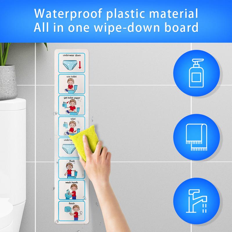 Potty Chart Visual Wall Planne - đánh giá và giá Kids Education Planner
