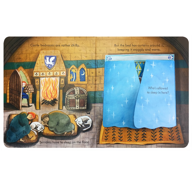 Usborne Peep Inside The Castle - đánh giá và giá Kids Education Age