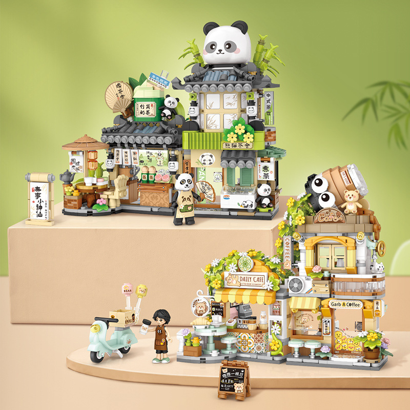 Panda Pet Zoo Coffee Shop Stor - đánh giá và giá Kids Education Store