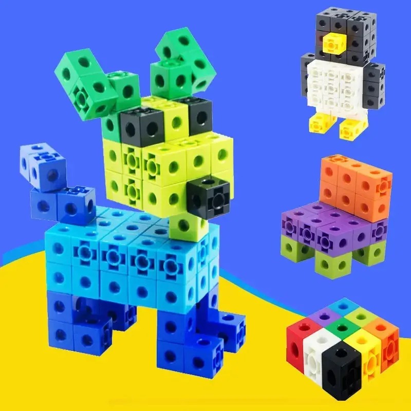 Math link Cubes Set of 100 Cub - đánh giá và giá Math Manipulative Set
