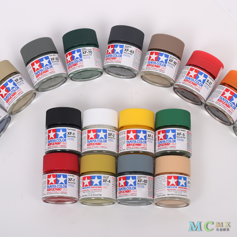 TAMIYA Paint Pigment Propylene - đánh giá và giá Tamiya Model Paint Set