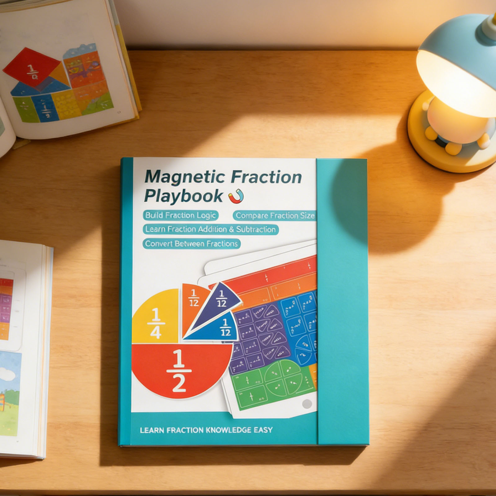 Fractions Teaching Aids Manipu - đánh giá và giá Math Manipulative Set