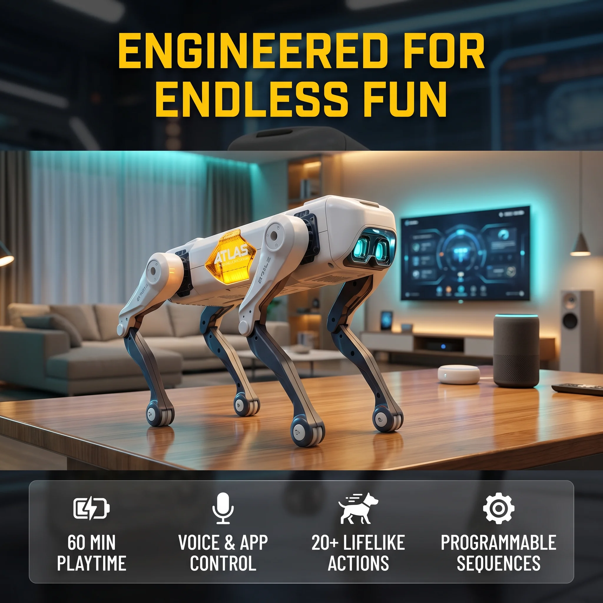 AI Smart Robot Dog, Voice & AP - đánh giá và giá Kids Educational Game
