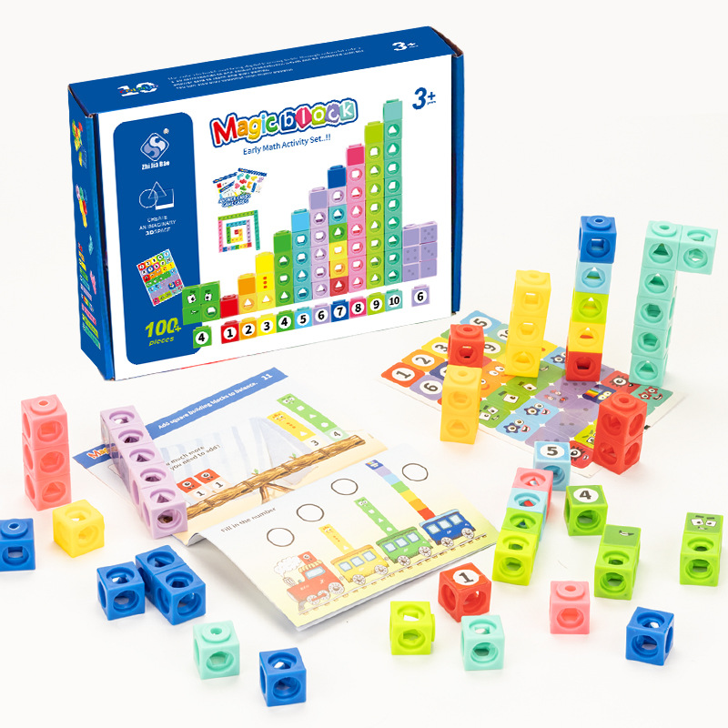 Digital Building Blocks 1-10 M - đánh giá và giá Math Manipulative Set