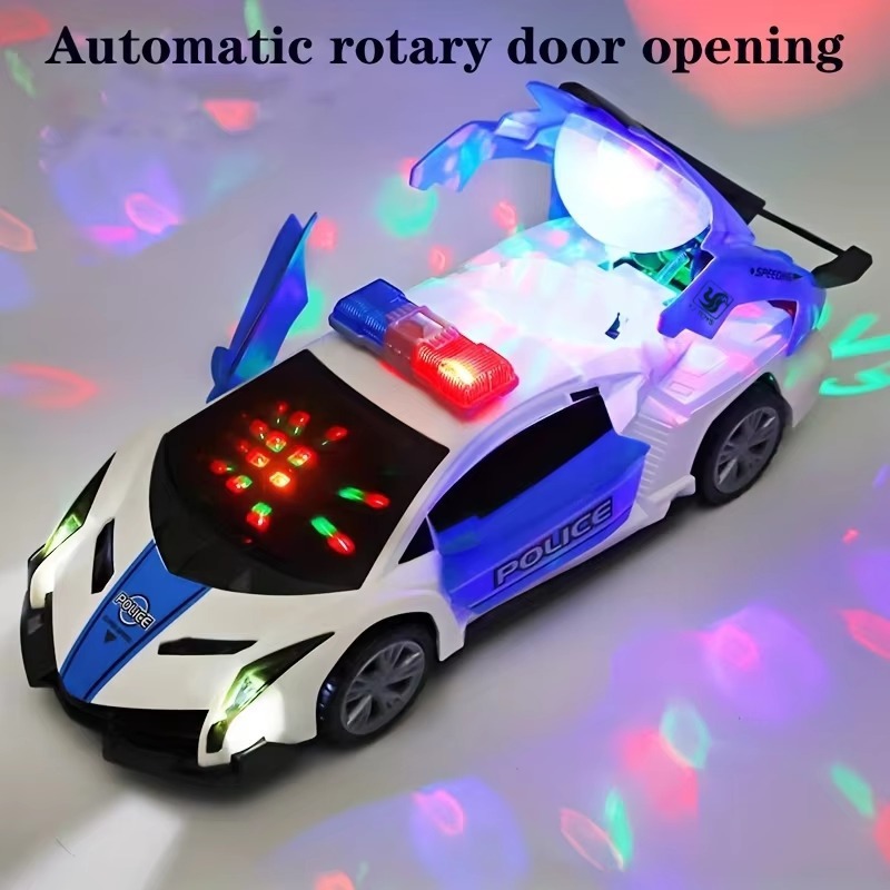 360° Rotating Police Car Toy w - đánh giá và giá Kids Education Phone