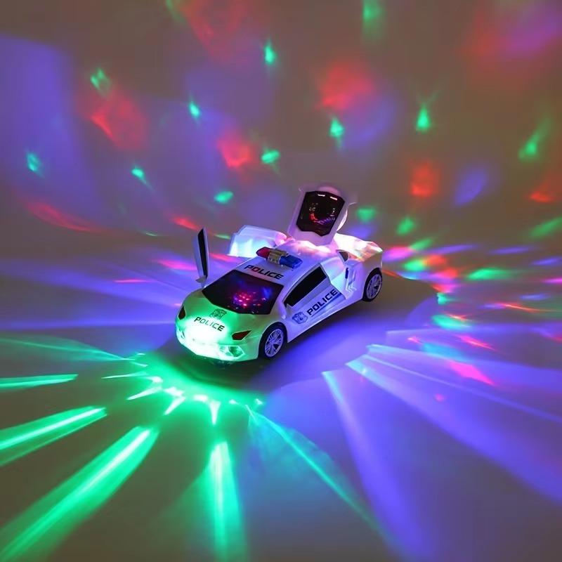 360° Rotating Police Car Toy w - đánh giá và giá Kids Education Phone