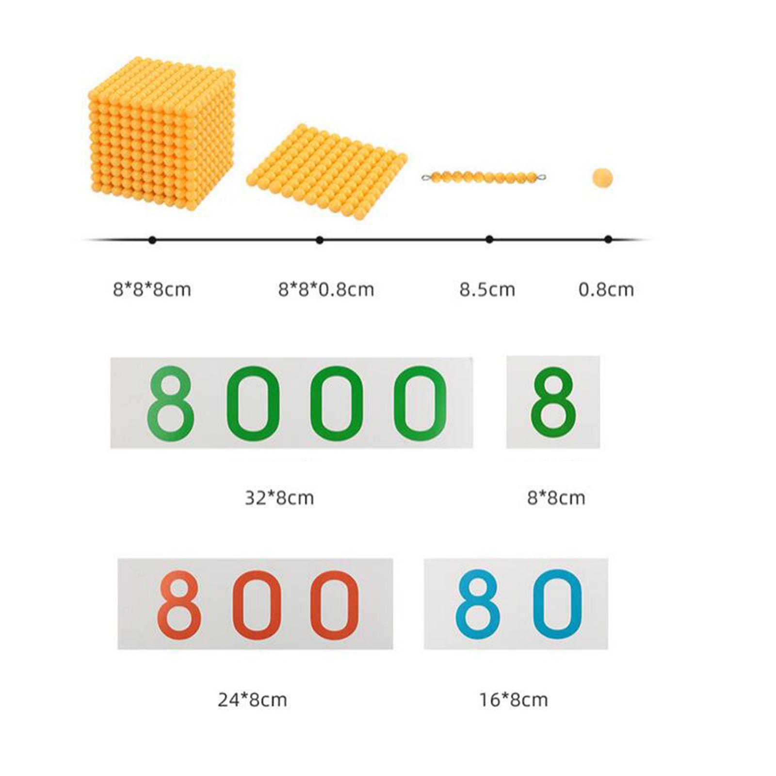 Montessori Bead Material Set M - đánh giá và giá Math Manipulative Set
