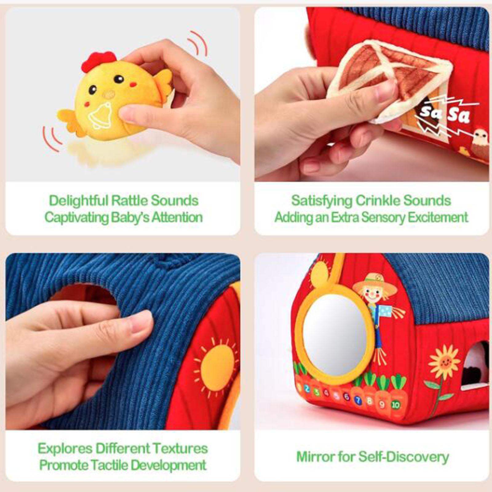 Plush Farm Animals Gifts Chris - đánh giá và giá Kids Education Learn Tv