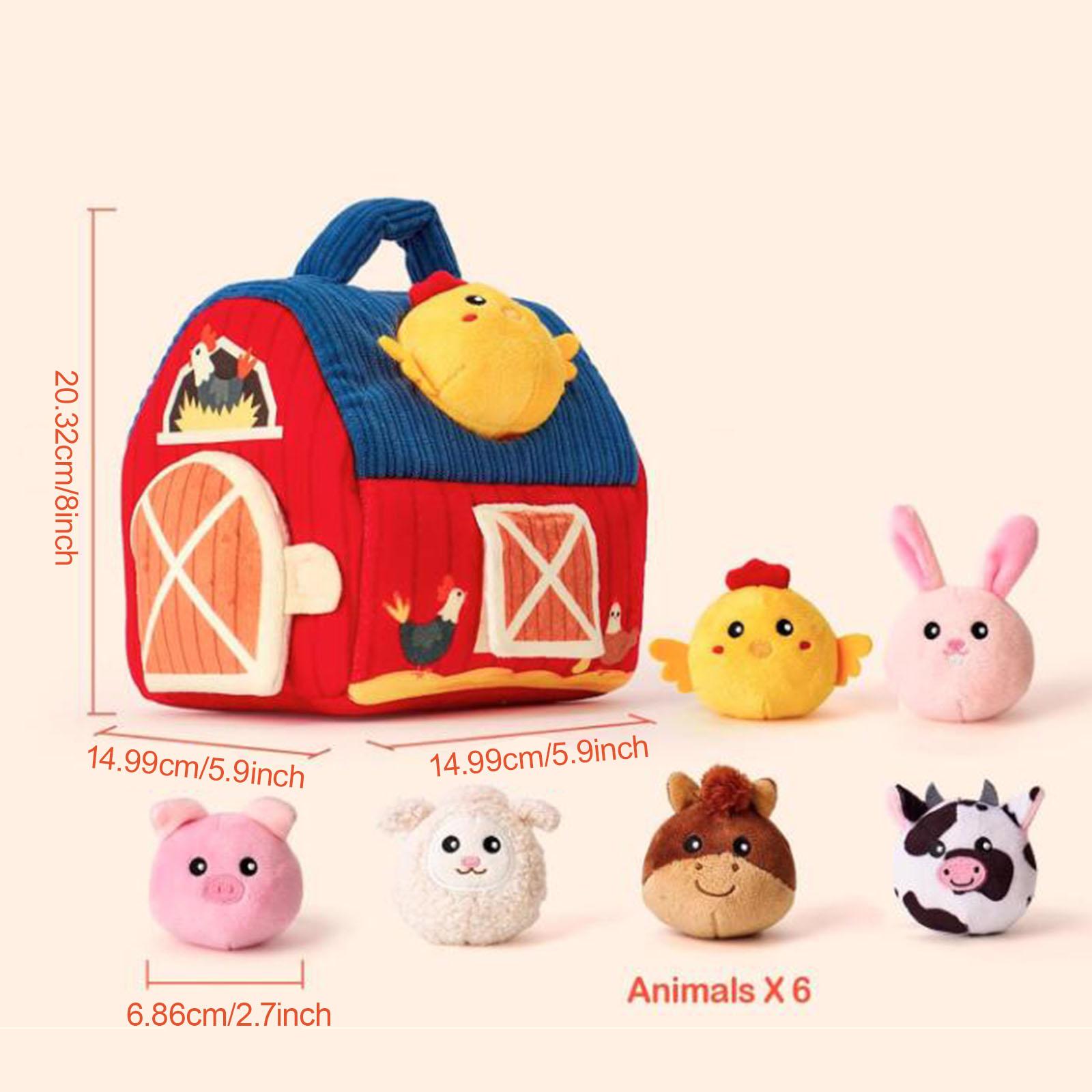 Plush Farm Animals Gifts Chris - đánh giá và giá Kids Education Learn Tv