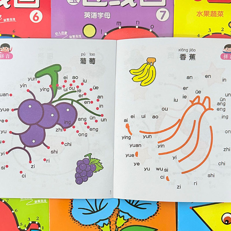 8Pcs Kids Connect the Dots Col - đánh giá và giá Kids Education Drawing